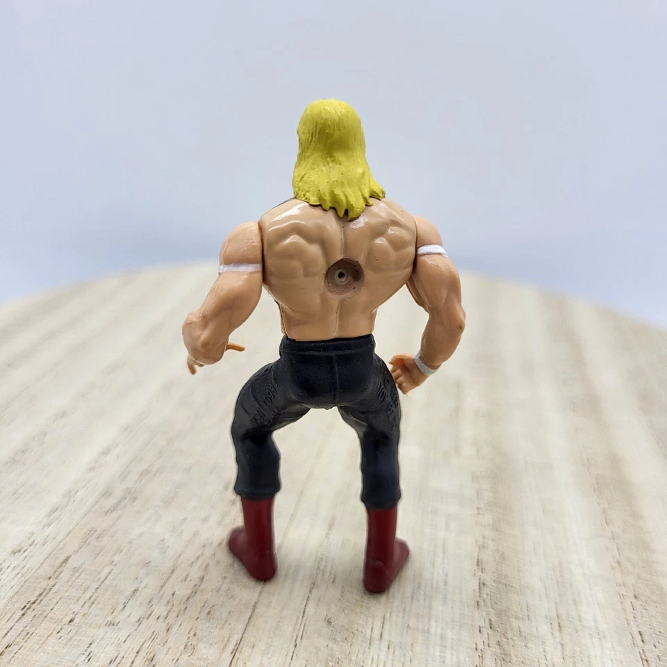 1998 WCW NWO LEX LUGER STEEL SLAMMERS Action FIGURE - Image 2 of 3