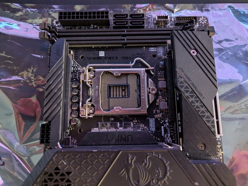 MSI MEG Z590I UNIFY Motherboard Intel Z590 DDR4 LGA 1200 Mini-ITX