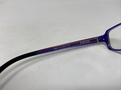 AKIRA TR607 52/17/140 PURPLE CRYSTAL EYEGLASSES FRAME 6480 AKIRA TR607 52/17/140 PURPLE CRYSTAL EYEGLASSES FRAME 6480