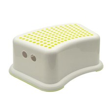 TODDLER FOOT STEP STOOL NON SLIP TOILET POTTY TRAINING CHILD KIDS WHITE GREEN UK