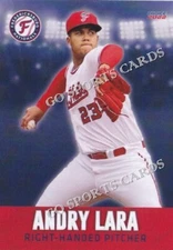 2022 Fredericksburg Nationals Andry Lara RC Rookie Washington Nationals VZ