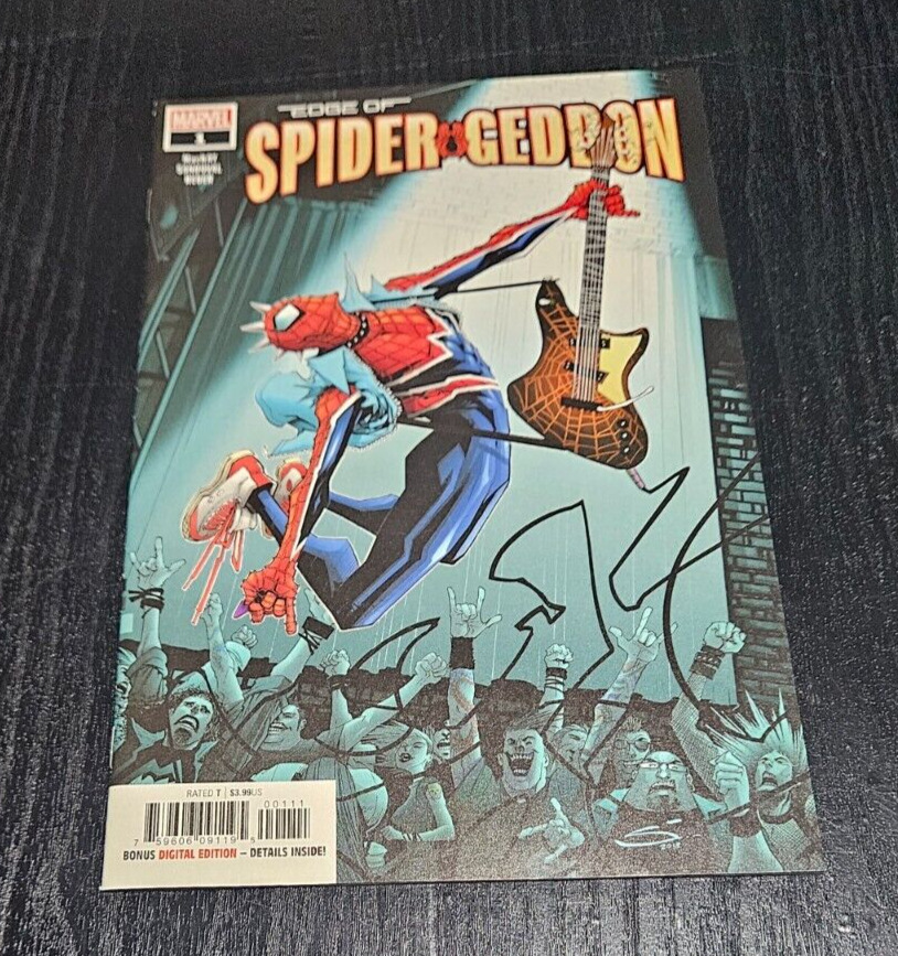 🔥EDGE OF SPIDER GEDDON #1 (Marvel 2018) SPIDEY PUNK COVER BRAND NEW UNREAD