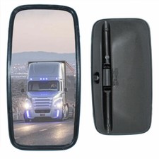 2 x Specchio Retrovisore Universale Autocarro Camion Camper 30 X 18 Cm Iveco