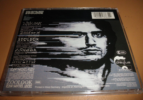 Jean Michel Jarre CD Zoolook german Polydor ethnicolor DIVA zoolookologie REMIX - Picture 3 of 3