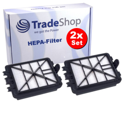2x HEPA-Filter Abluftfilter für viele Kärcher Staubsauger wie VC 6 Premium