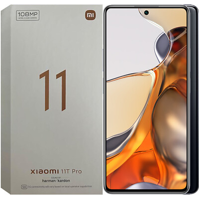 Xiaomi 11T Pro 5G Gray 256GB + 12GB Dual-SIM Unlocked OEM Xiaomi 11T Pro 5G Gray 256GB + 12GB Dual-SIM Unlocked OEM