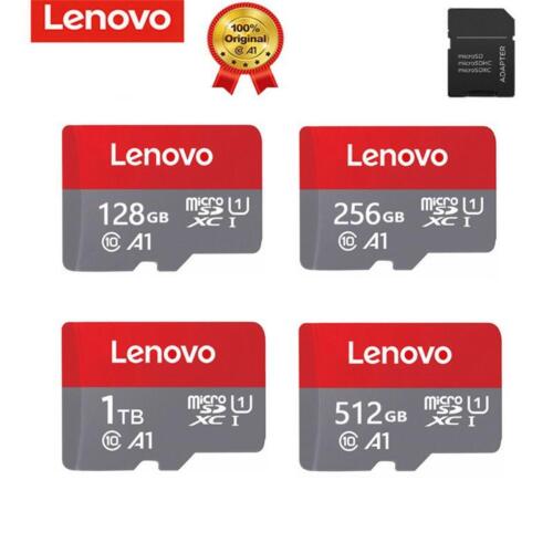 Original Lenovo Micro SD Card Flash Memory Card 128GB 64GB 256GB 512GB 32GB 128  - Picture 1 of 19