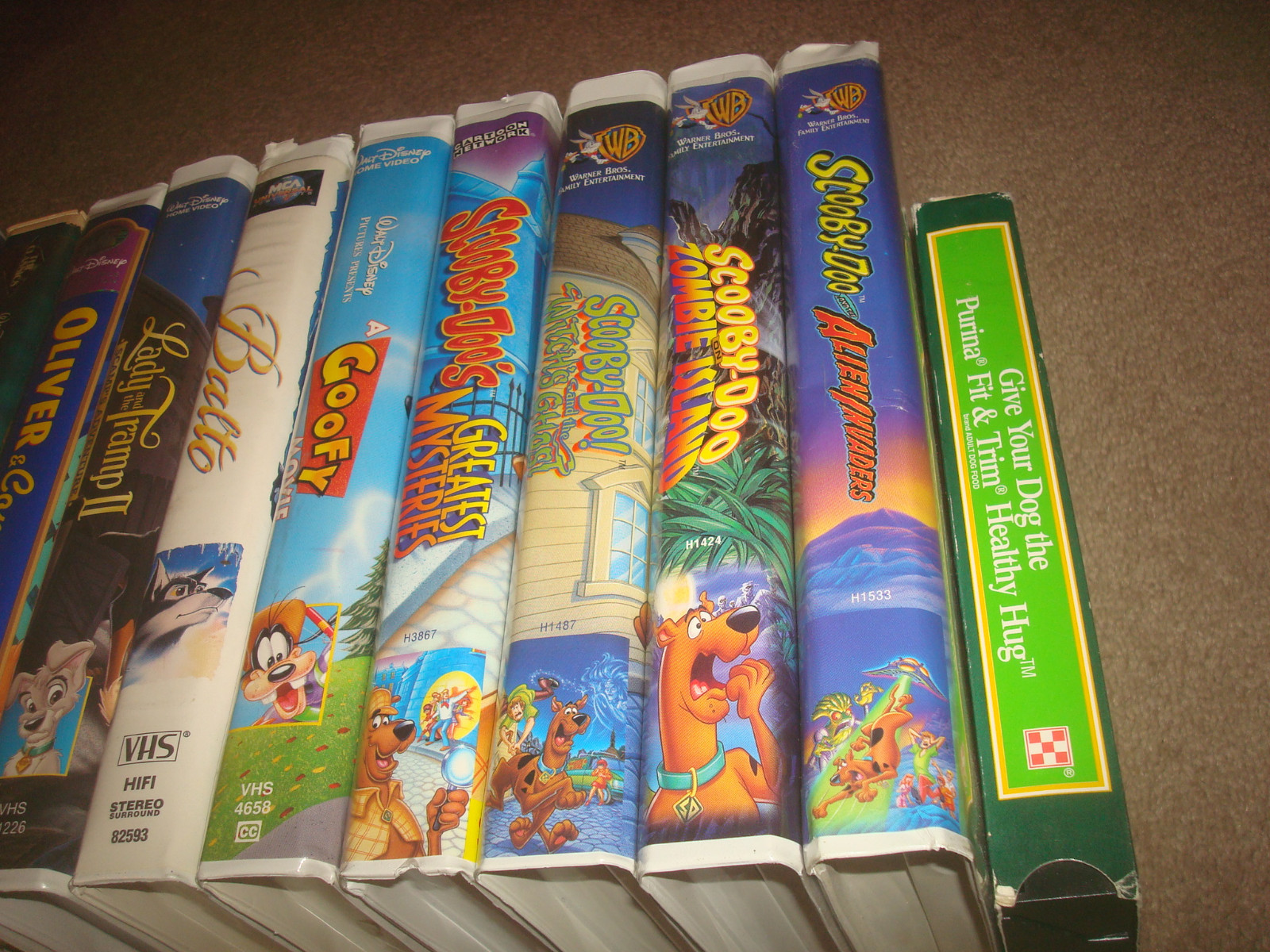 Dog Movie VHS LOT Kids Cartoon Animated | Grelly USA