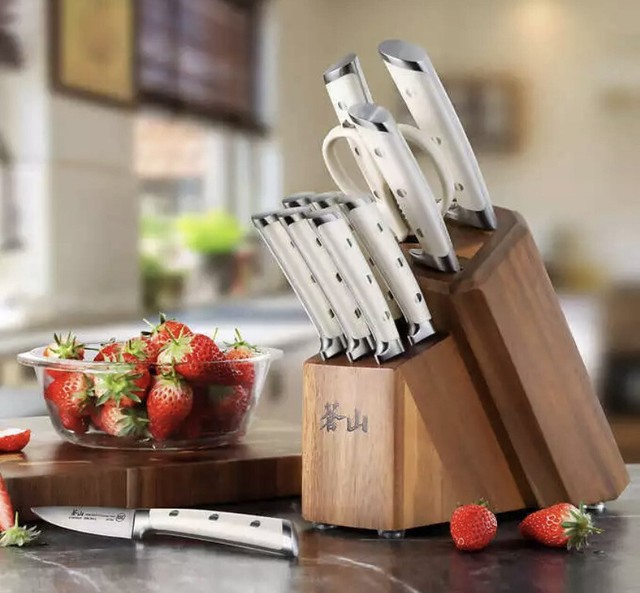 Cangshan Professional Knife Set_12Piece_S1 Series_Elegant & Beautiful