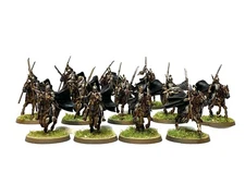 ELVEN RIVENDELL CAVALRY 12 lord of the rings warhammer 28mm Painted MESBG HOBBIT