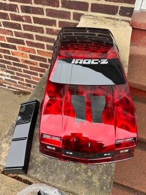 PROLINE 1985 IROC-Z DRAG BODY, LOSI 22S, AE DR10, SLASH 2WD, CANDY APPLE RED