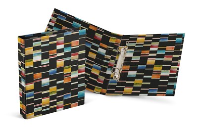 Motiv Ringbuch A5 Goethes Farbenlehre schwarz, Neu - Janina Lamberty Design