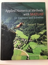 Applied Numerical Methods with MATLAB for Engineers and Scientists by Steven C.…