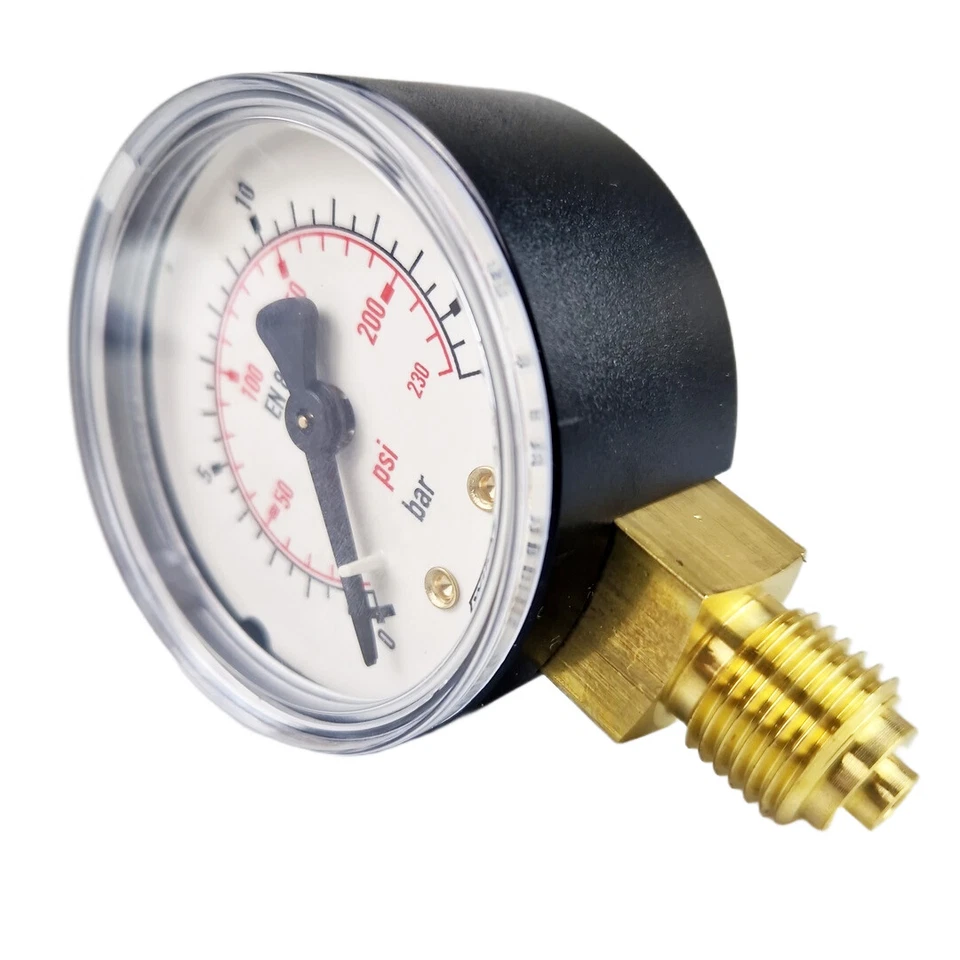 Senkrecht Manometer Ø 40, 50, 63 mm auch für Vakuum Druckluft Manometer - Bild 3 von 4