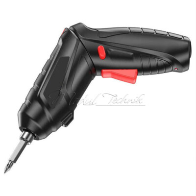 Cordless Screwdriver Drill Screw Driver LED Light USB Rechargeable Electric Tool