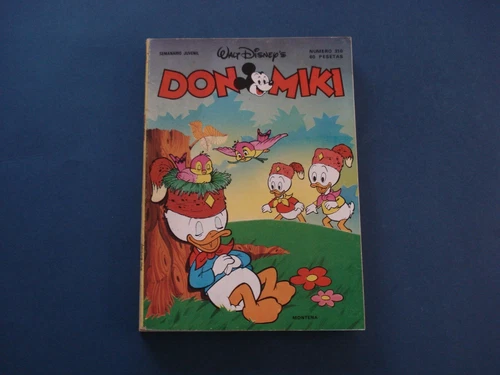 Don Miki Nº.310 - Ediciones Montena - Walt Disney, Spanish Vintage 1982 Book