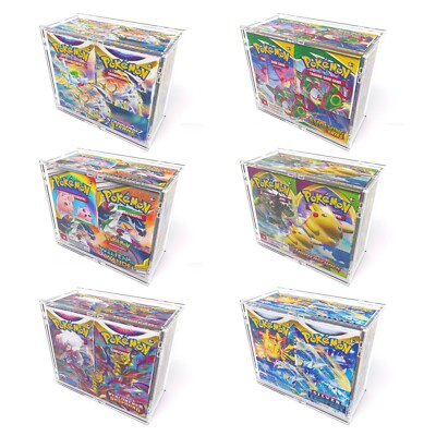 Acryl Schutzbox Case für Pokemon 36 Booster Display
