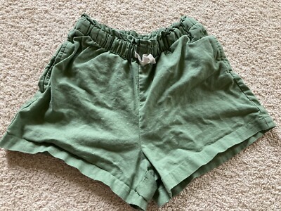 tea collection Girls cotton shorts size