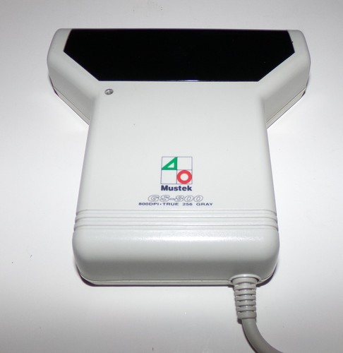 Vintage Mustek Hand-Held Scanner GS-800 - VGC Works Great HTF Rare - Picture 2 of 3