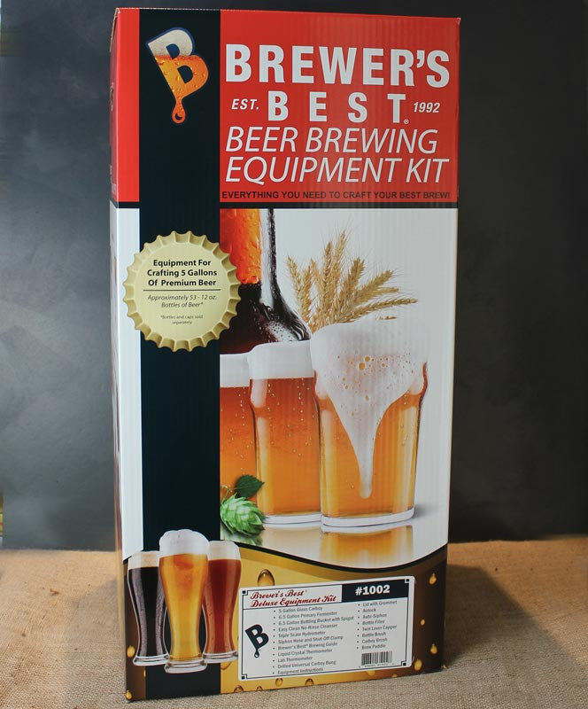 Brewer's Best Deluxe Beer Home Equipment Kit 1002 eBay