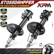 2x Stossdämpfer Gasdruck Vorderachse für Toyota Starlet P8 Schrägheck 1.0L 1.3L