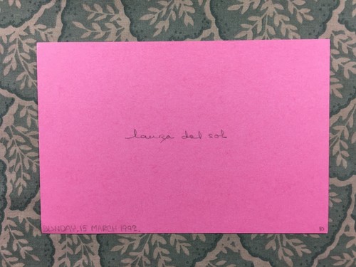 Laura Del Sol - MEXICAN CINEMA - Sooner or Later - Carmen - Autographed 1992 - Picture 2 of 2