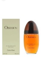 CALVIN KLEIN OBSESSION 100MLS EDP SPRAY NEW BOXED SEALED FREE P&P 