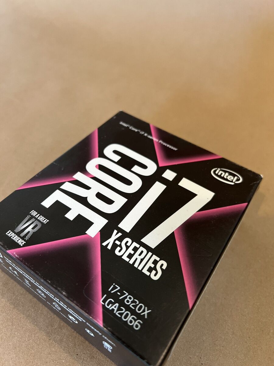 Intel I7-7820X 3.6GHz Eight Core (BX80673I77820X) Processor Intel I7-7820X 3.6GHz Eight Core (BX80673I77820X) Processor