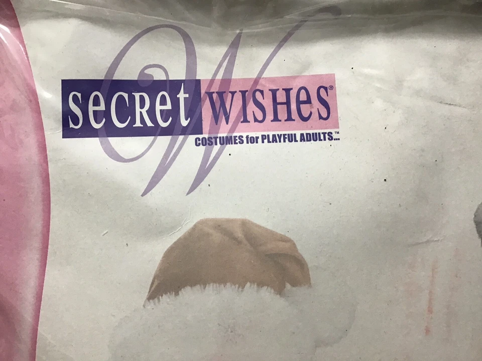 Nuevo Deseos Secretos Sexy Jingle Mediano Disfraz Rojo Vestido Sombrero Cinturón Navidad Santa Foto 4 de 4