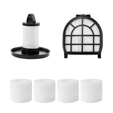 1 HEPA Pre-Motor Filters 4 Foam Filters for Shark Vacuum LZ600, LZ601, LZ602
