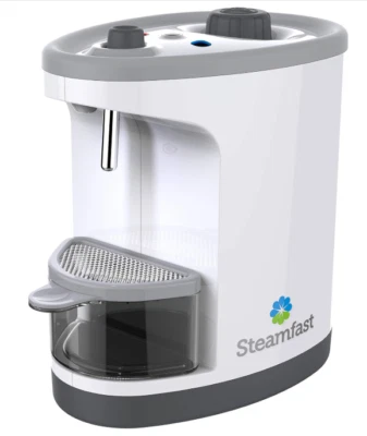 STEAMFAST Steam Jewelry Cleaner, LED Lighting, Chemical Free, 15 Minute Run-Time, White
