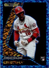 2023 TOPPS UPDATE BLACK GOLD INSERT BLUE PARALLEL #BG-29 JORDAN WALKER RC