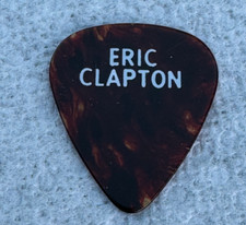 ERIC CLAPTON GUITAR PICK 1990 WORLD TOUR RARE STAGE CONCERT ERIC'S PLECTRUM