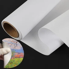 36"x100' Premium Polyester Canvas Roll Waterproof Matte for Most Inkjet Printer