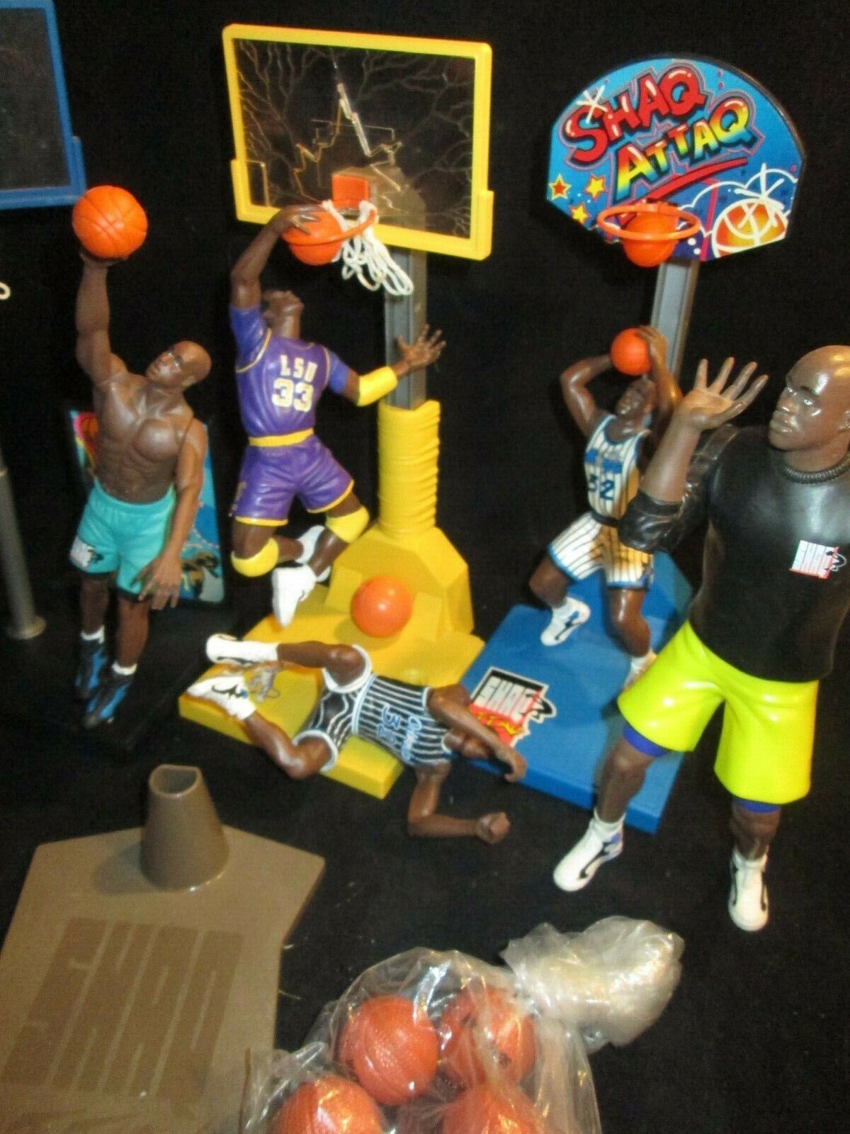  1993 Shaquille O'Neal Orlando Magic Kenner SLU Starting Lineup  NBA Basketball figure - Rookie piece : Sports & Outdoors