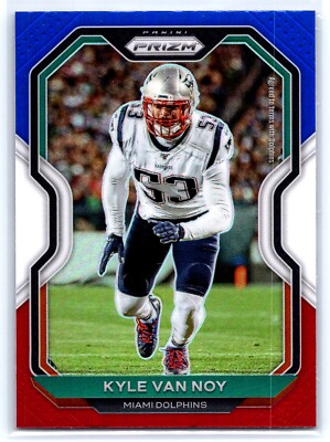 2020  Panini Prizm Red White And Blue Prizm #16 Kyle Van Noy Miami Dolphins