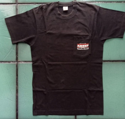 T-Shirt mit Tasche 1989 Amphetamine Reptile Records USA L VG+