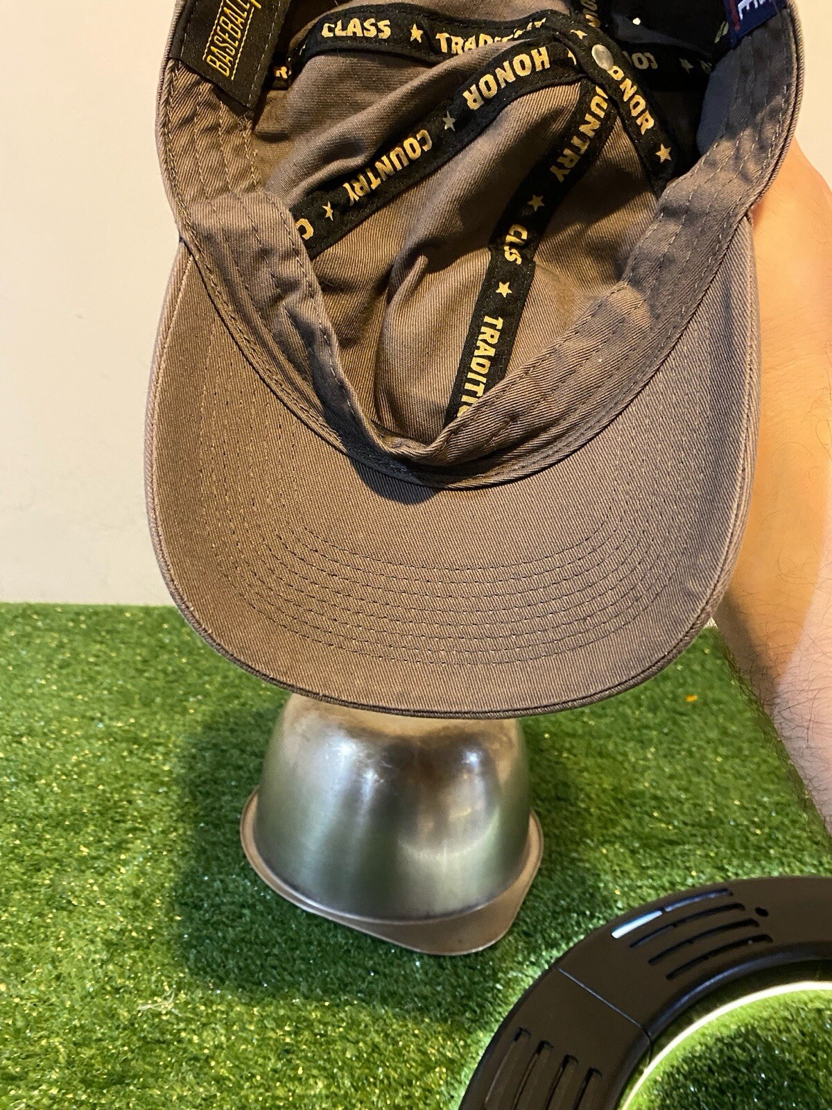 USA Baseball hat cap strap back gray baseballism … - image 7