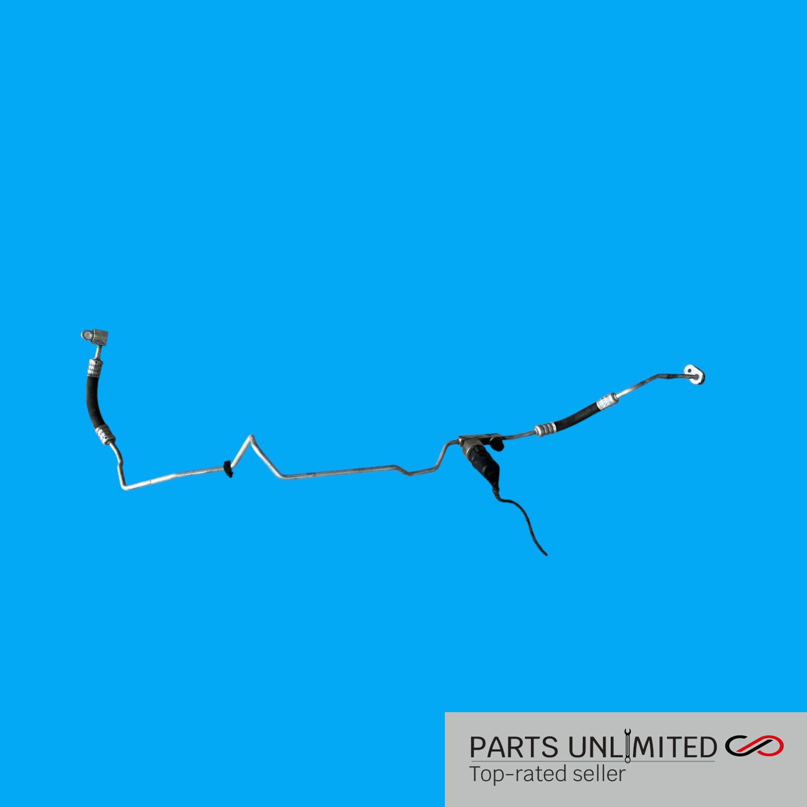 03-12 Maserati Quattroporte M139 OEM A/C ac line hose pressure pipe with switch