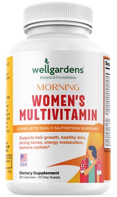 100% Pure Multivitamin for Women, Complete Daily Nutritional Support for Her