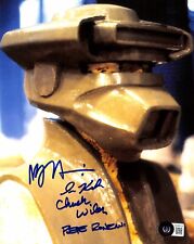 Star Wars ROTJ BOUSHH Helmet ILM Production/Design Signed 8x10 Photo by x4 BAS Star Wars ROTJ BOUSHH Helmet ILM Production/Design Signed 8x10 Photo by x4 BAS