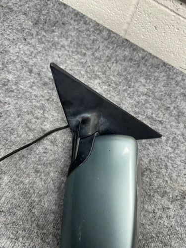 2001-2003 BMW 325i Driver Side View Power Door Mirror Blue OEM B34004