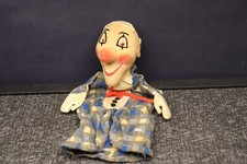 Vintage KERSA German Cloth Hand Puppet Clown Jester