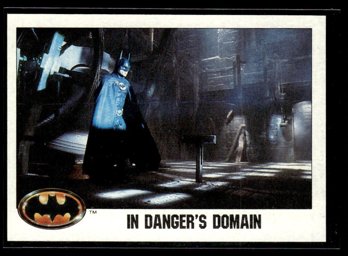 1989 Topps Batman Movie Trading Card #114 In Danger's Domain | eBay