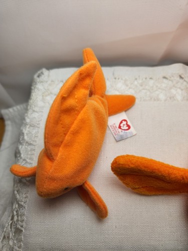 Lot of 3 Vtg 1993 TY Beanie Babies GOLDIE Classic Size & Two Minis *No Hang Tags - Picture 5 of 9
