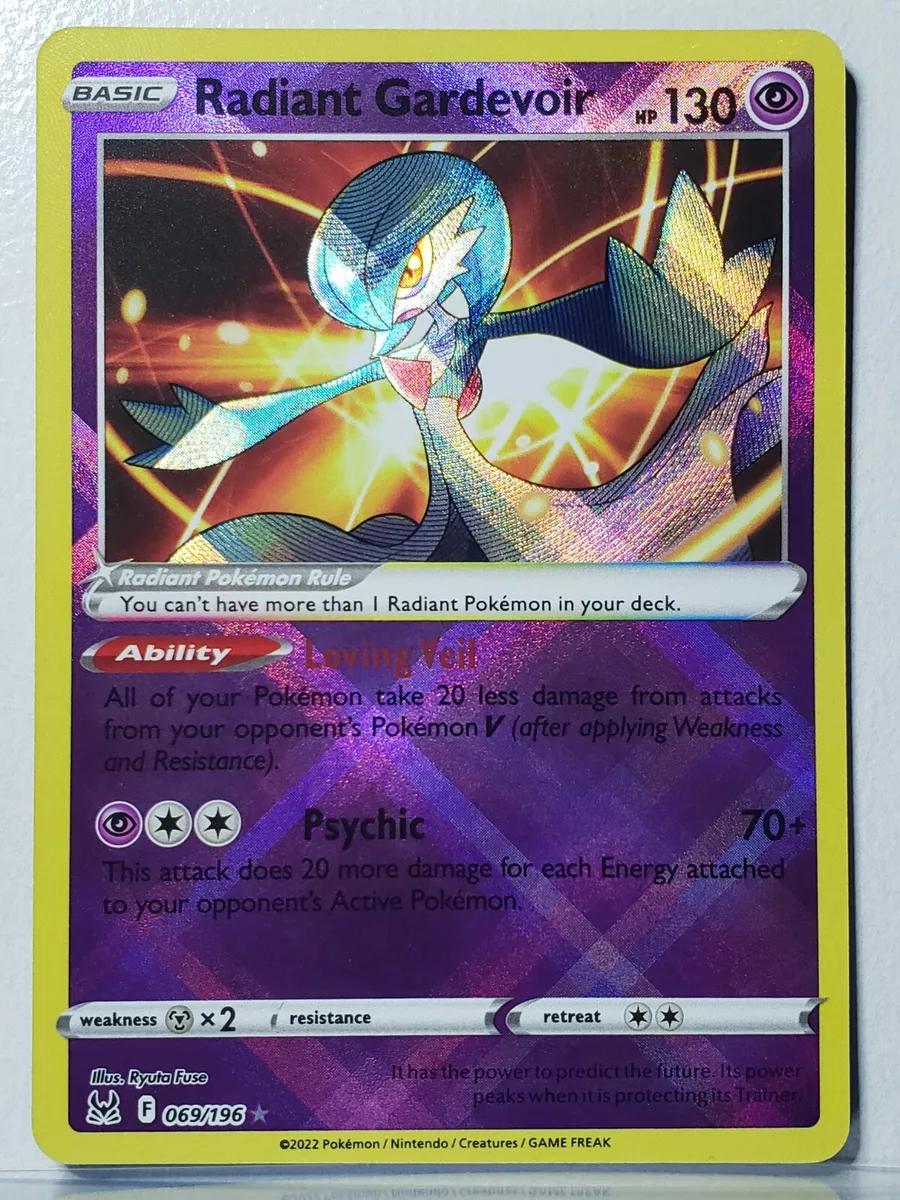 Radiant Gardevoir 2022 Sword & Shield: Lost Origin Holo #069/196 Price  Guide - Sports Card Investor