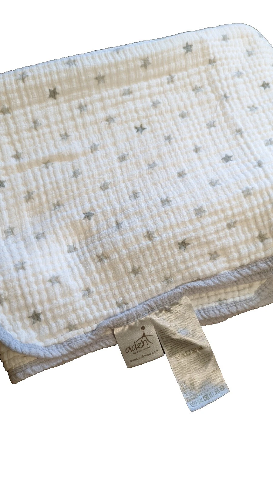 Aden + Anais Blanco Vivero mantas de usos múltiples