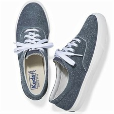 Scarpa donna Keds Anchor Ortholite WH58537 blu pelosa scamosciata taglia 11 M