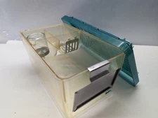 Mouse / Rodent Cage system with microisolator lid - w/ 4 ounce Water Bottle