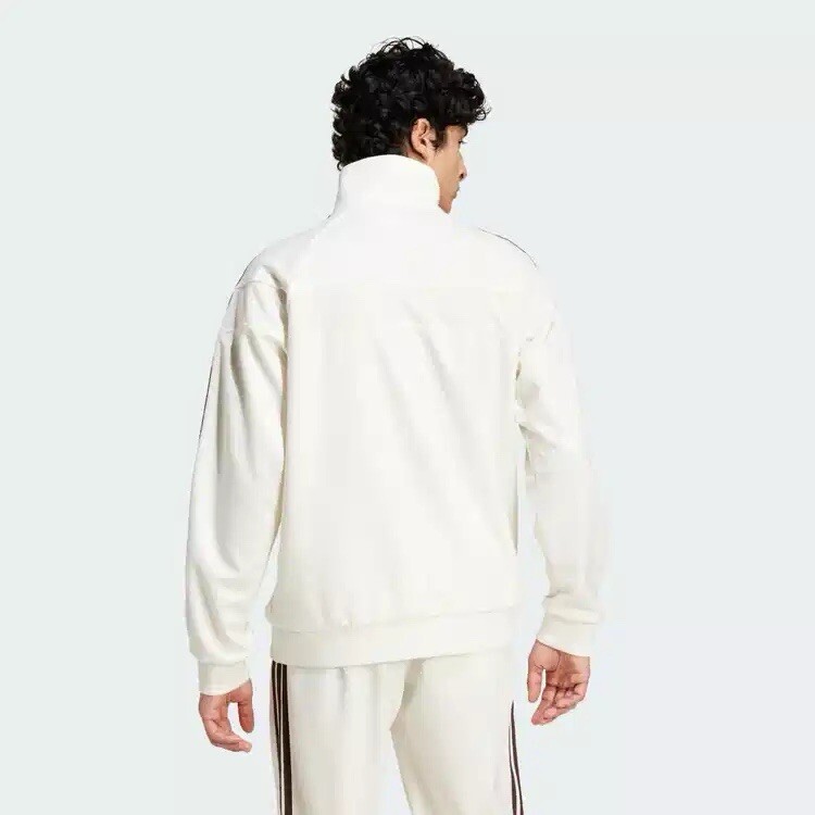 Sz M- ADIDAS ORIGINALS MEN'S '80S LUXE PREMIUM EMBOSSED 3-STRIPES